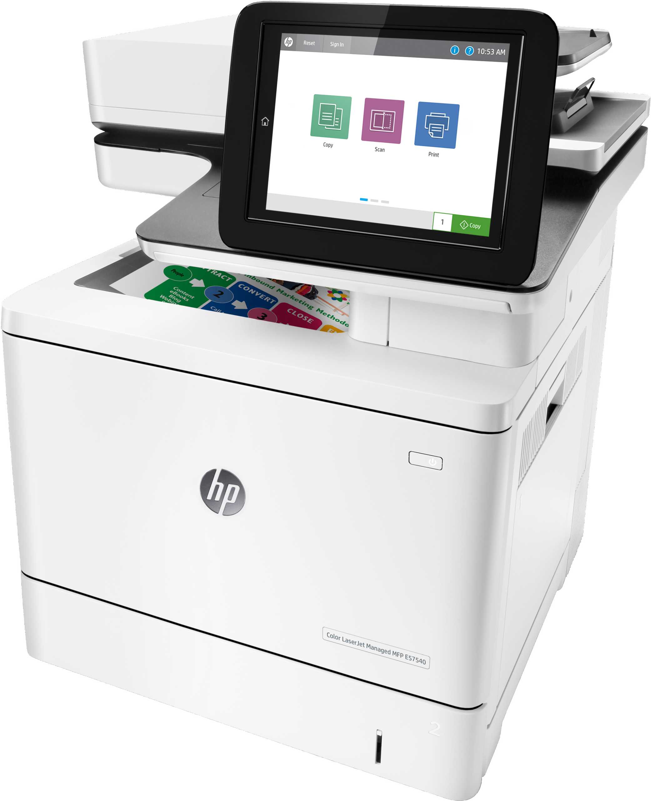 Impresora multifunción HP LaserJet Pro E57540DN