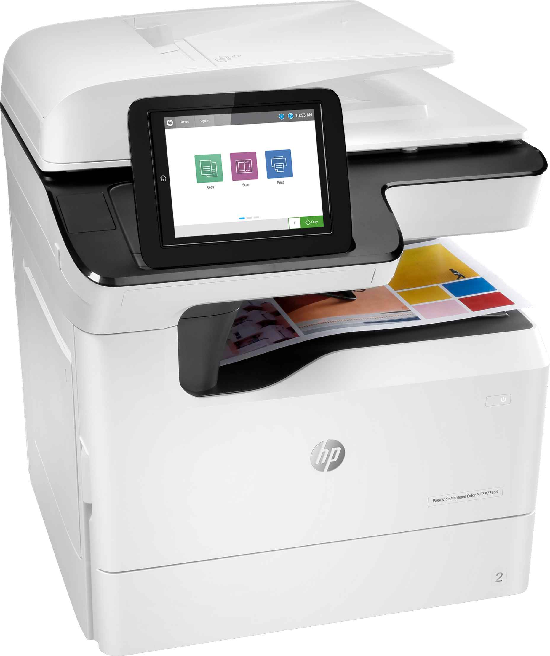 Impresora multifunción HP PageWide Managed Color P77950DN