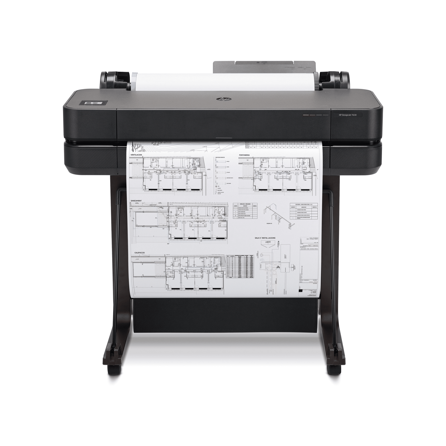 Impresora plotter HP DesignJet T650 de gran formato (hasta A1) de 24 pulgadas